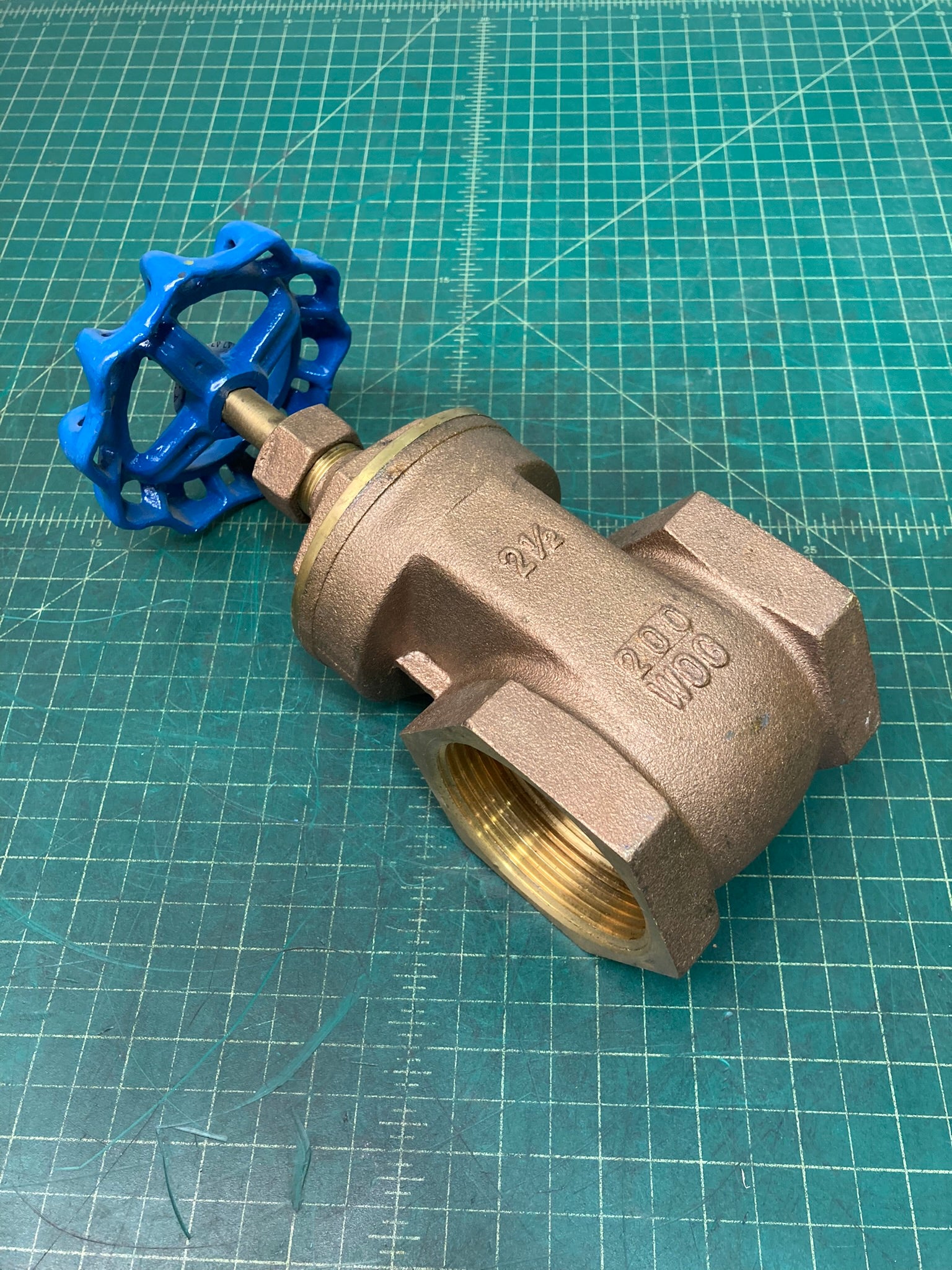 Valve, 2.5" Brass Gate, 900005772