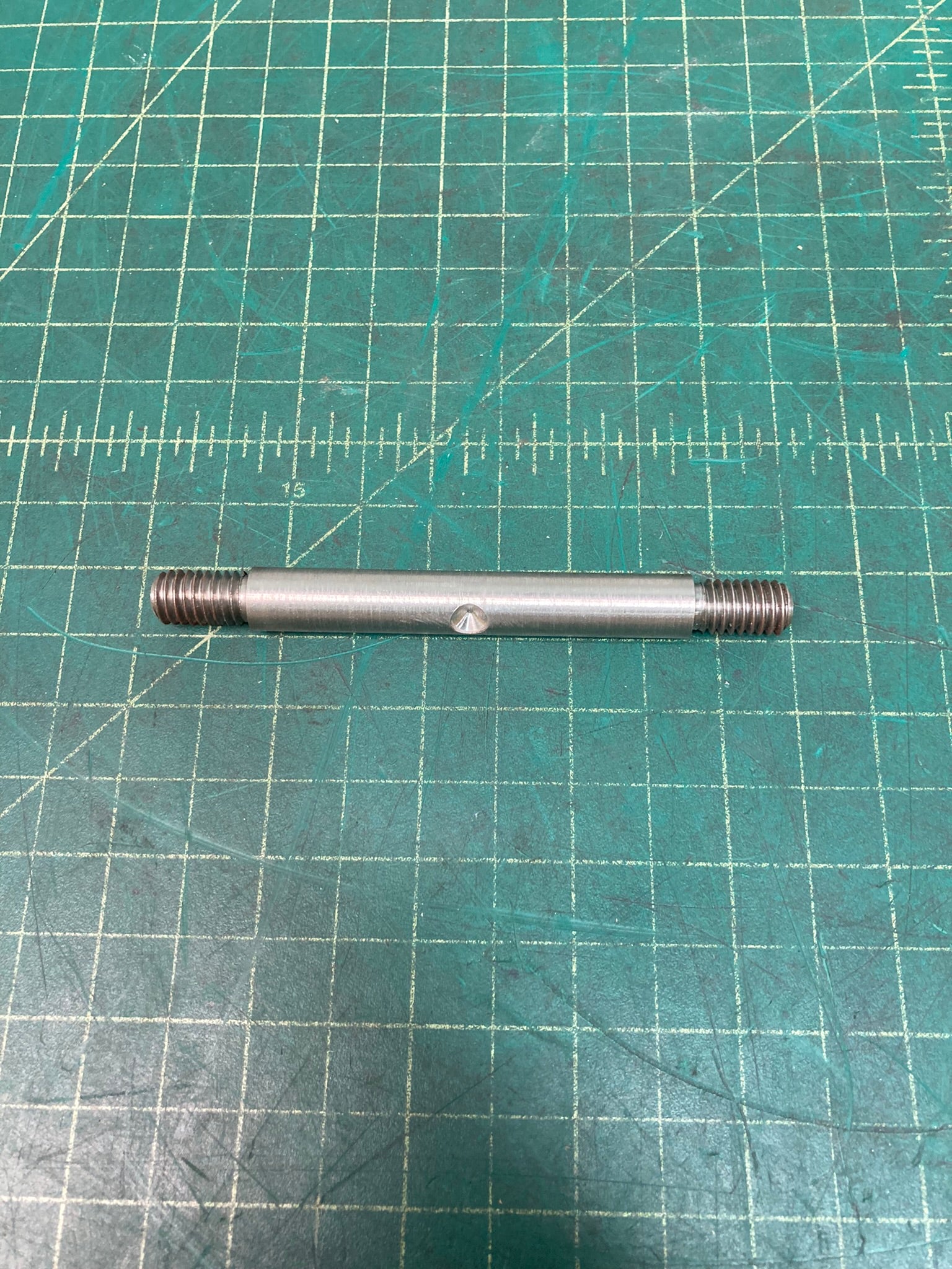 Pin, .434 OD, 5/16" Long - Threaded ends