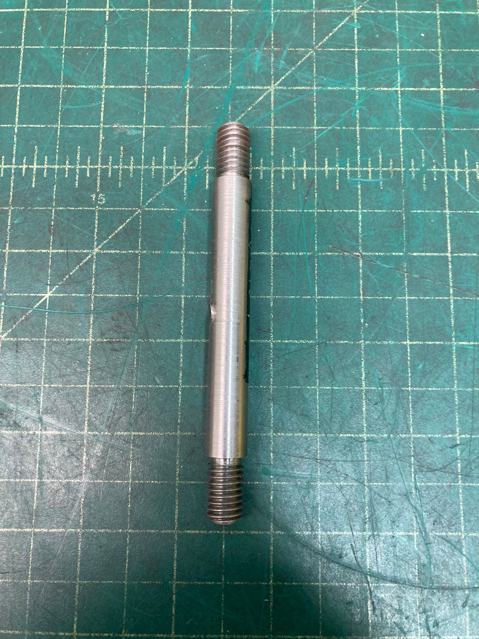 Pin, .434 OD, 5/16" Long - Threaded ends