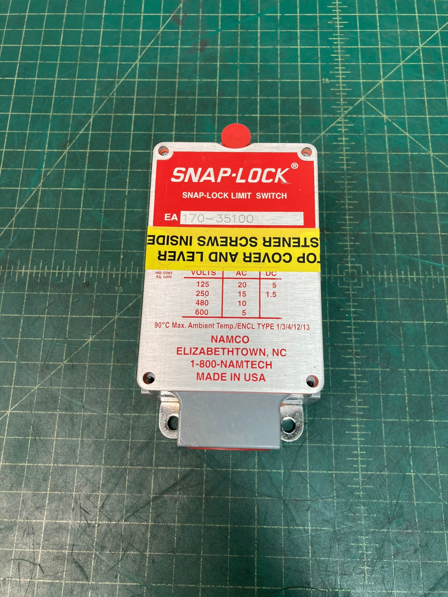 Snap Lock Limit Switch, 170-35100