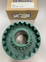 TB Woods 2" Max Bore Diam, 1/2" x 1/4" Keyway Width x Depth, 8-5/8" Hub, 11 Flexible Coupling Flange