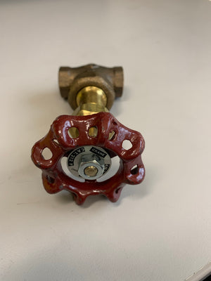 Chicago Tube and Iron Brass Valve 3/8"