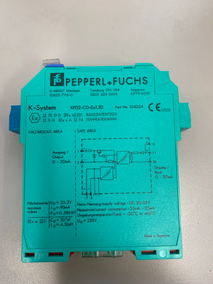 Pepper & Fuchs Isolator Module KFD2-CD-Ex1.32