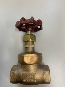 Crane Valve 1/2" Bronze Globe Valve